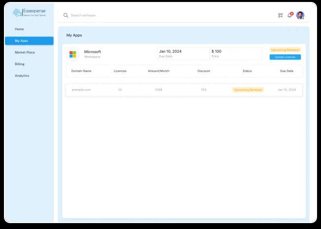 Manage Users & Licenses in One Platform